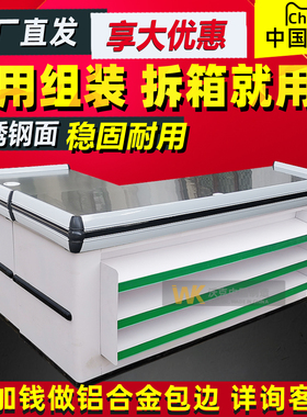 简约灰色不锈钢超市便利店收银台休闲零食店口生鲜柜台多颜色定制