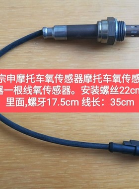 电喷宗申摩托车1根线氧传感器/福爱1线 SG07-181205 SG06氧传感器