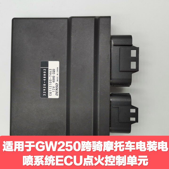 适用于GW250跨骑摩托车电装电喷系统ECU点火控制单元