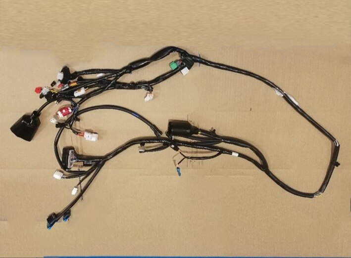适用轻骑铃木QS110T-3小海豚主线束全车线路大线电缆电线