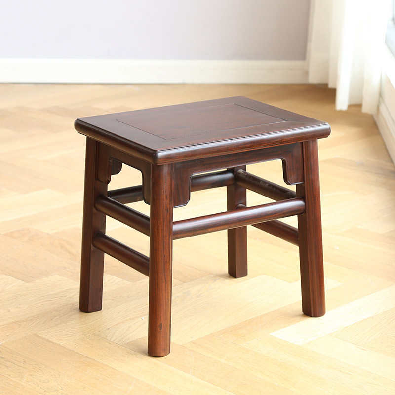 东非酸枝小方凳红木富贵凳小四方椅儿童凳家具居礼至合
