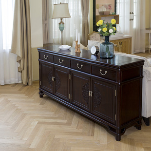 红木文件柜东非酸枝餐边柜1.8米收纳柜鞋柜客厅茶水定制家具