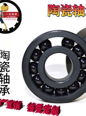 氮化硅陶瓷轴承满球6000 6001 6002 6003 6004 6005 6006 6008CEF