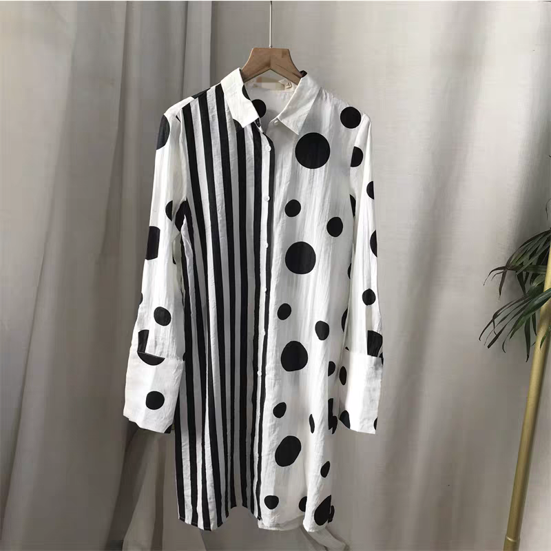 【艾】孤品S码春秋女装长袖连衣裙  36-2-2071