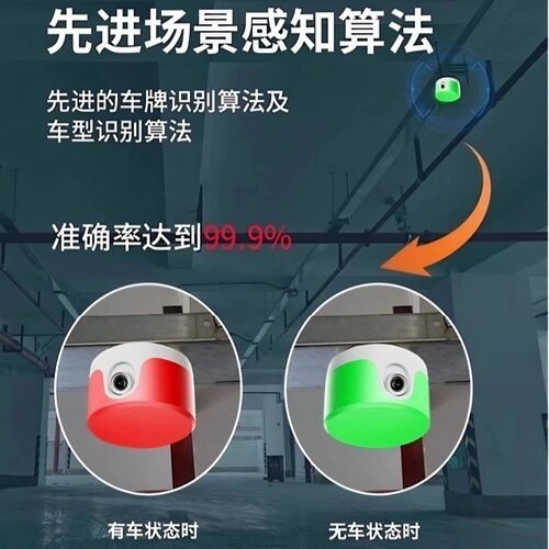 停车场车位引导有车红灯无车绿灯