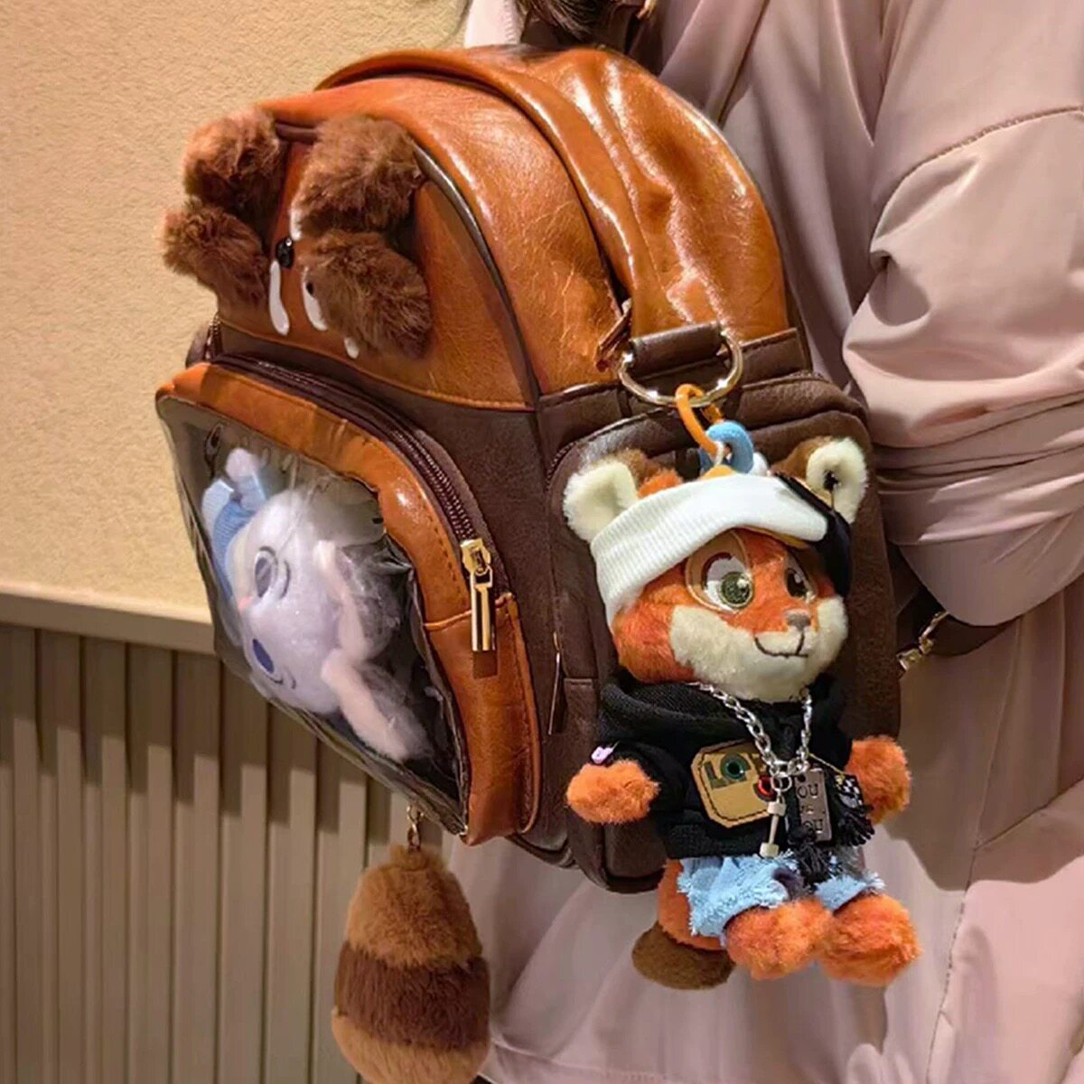 仅衣服/尼克小狐狸挂件娃衣服男友力套装套装朱迪钥匙扣乖乖生