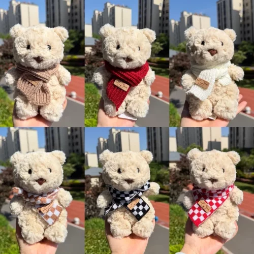 仅衣服/16-18厘米巴塞罗熊熊仔春夏款娃衣围巾温柔可爱表白礼物
