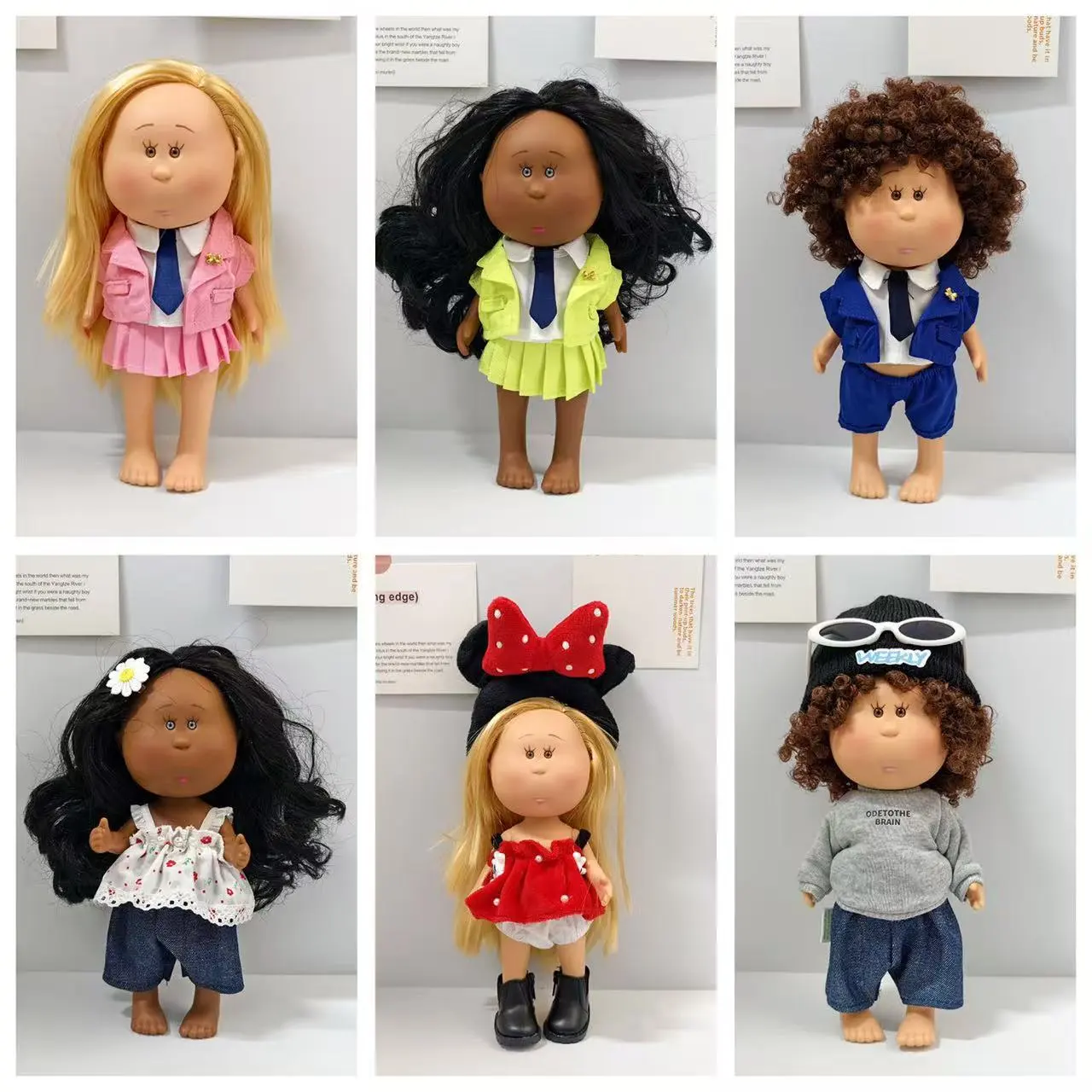 西班牙Mia土豆娃娃衣服24厘米mia公仔换装套装青春代言人米妮裙,玩具/童车/益智/积木/模型,娃娃/配件/着替,淘宝优惠券,粉丝福利购,淘宝优惠卷