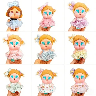 仅娃衣】哭娃眼泪工厂搪胶脸玩偶CRYBABY哑面纱裙连衣裙套装娃衣