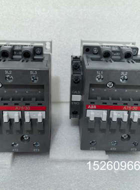 议价全新全新ABB接触器A75-30-11，型号1SBL411001二手议价