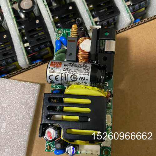 议价台湾明纬24V5A开关电源模块裸板内置稳压隔离医疗电源RPS议价