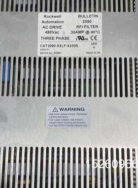 议价AB罗克韦尔CAT2090-XXLF-X330B电源滤波器，议价