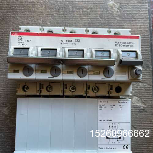 议价ABB断路器F504，4P，C20，230V，瑞士原装进口。议价