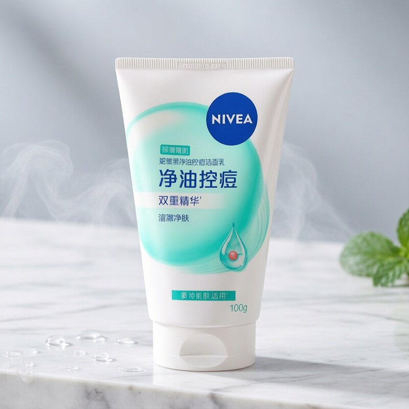 妮维雅净油控痘洁面乳水杨酸