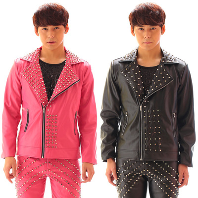 柳丁舞台服机车服