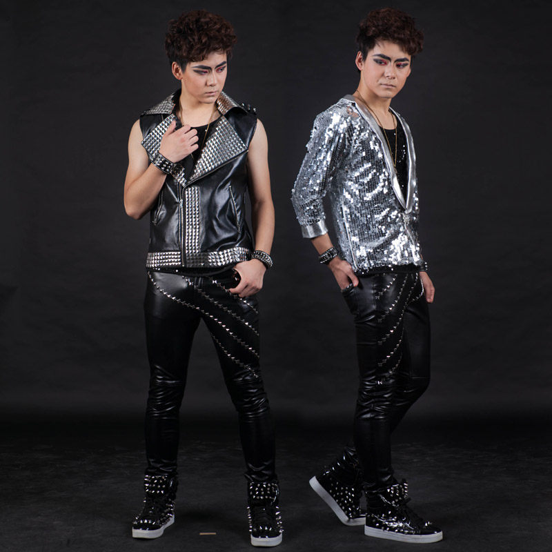 Pantalon cuir homme serré pour adolescent - Ref 1481930 Image 5