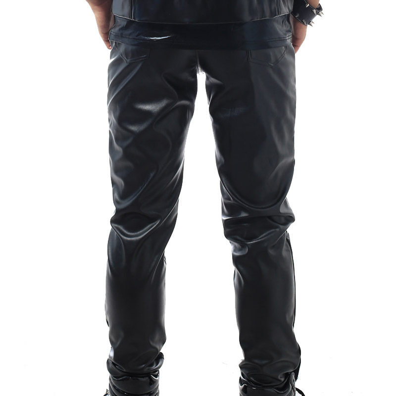 Pantalon cuir homme droit pour adolescent - Ref 1480935 Image 3