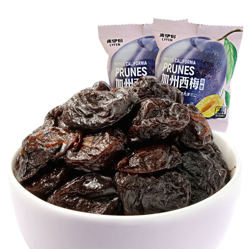 来伊份西梅500g休闲零食酸甜水果干果脯蜜饯新鲜小包散装特产正品