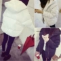 Áo khoác cotton nữ xuống mùa đông ngắn Quần áo cotton nhỏ 2019 mùa đông mới Áo len thời trang Hàn Quốc - Bông áo phao nữ cao cấp