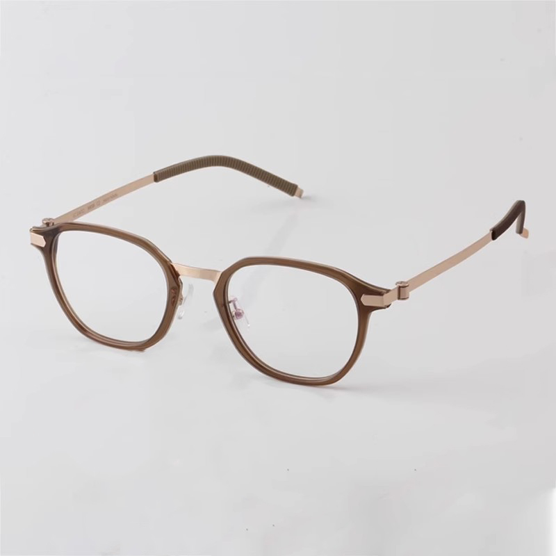 男女通用全框眼镜尼龙+钛金属