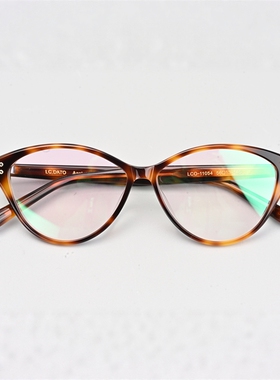 小脸眼镜近视眼睛框文艺男女轻便眼镜架配高度近视猫眼小框11054