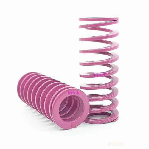 SWC6 8 10  12  14  16 外径浅紫色YSWC模具弹簧高压缩量矩形弹簧
