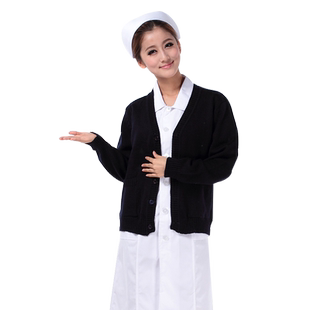 天使兰心护士服孕妇服冬装长袖白大褂高端设计舒适简约导医服