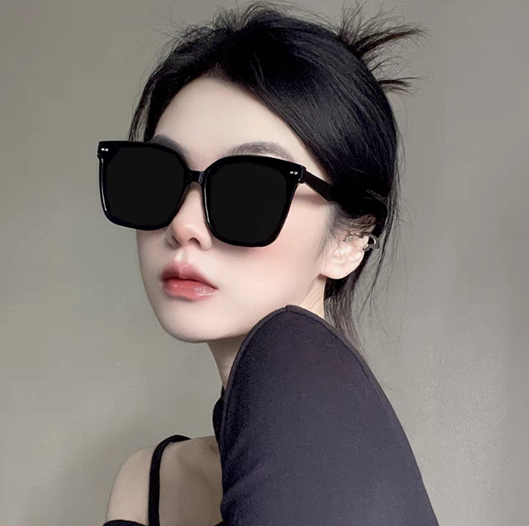 太阳眼镜女新款潮大脸显瘦网红开车gm墨镜防紫外线高级感ins