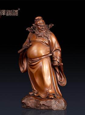 紫铜佛像门神客厅家居钟馗