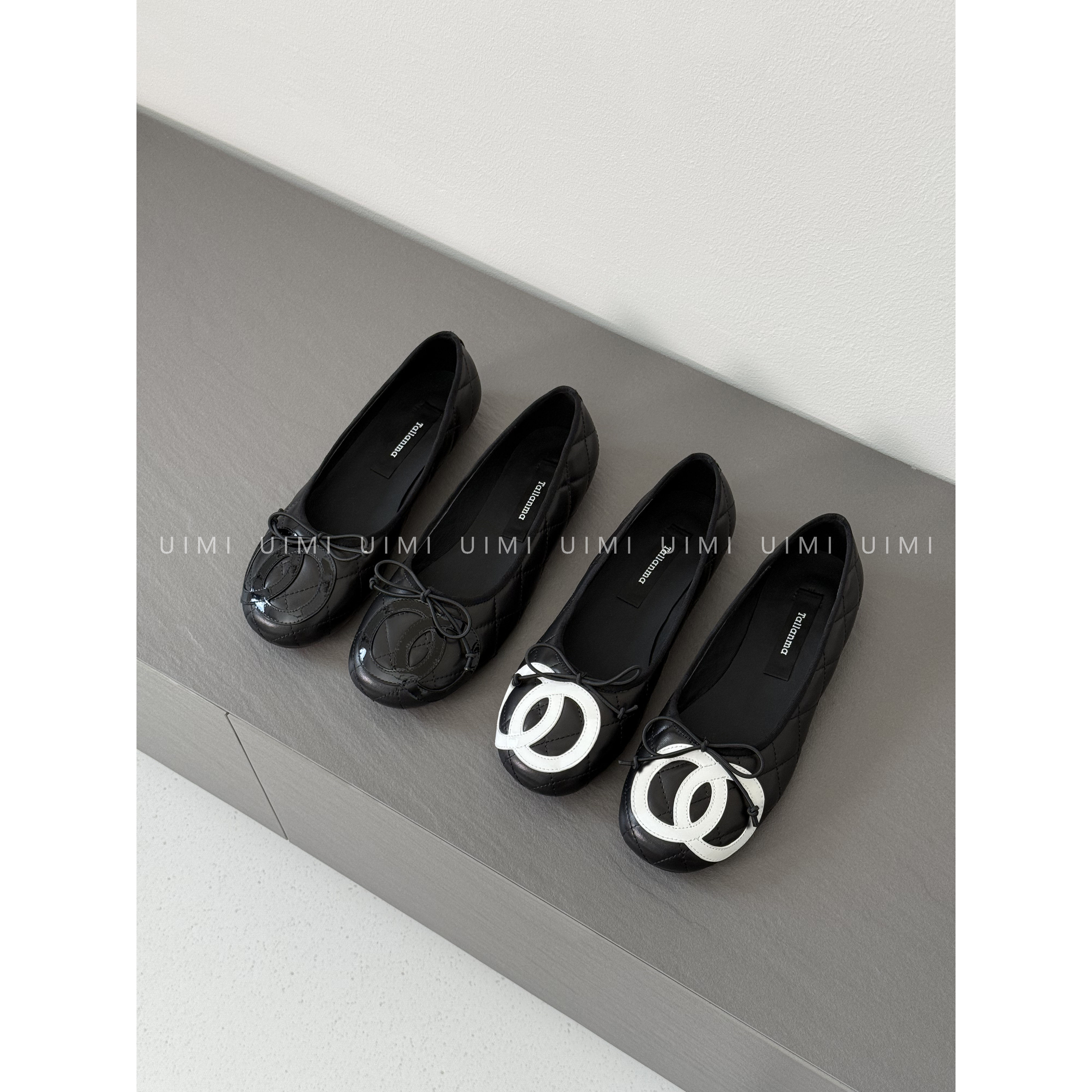 UIMI/ 把香榭丽舍的松弛感踩在脚下！Jennie同款芭蕾舞平底单鞋女