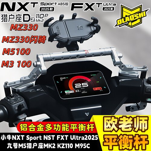 九号mz330闪骑极核AE4PRO+平衡杆