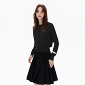 Mardi百搭舒适慵懒天丝开衫 25春秋新款 宽松亚麻雏菊针织上衣外套