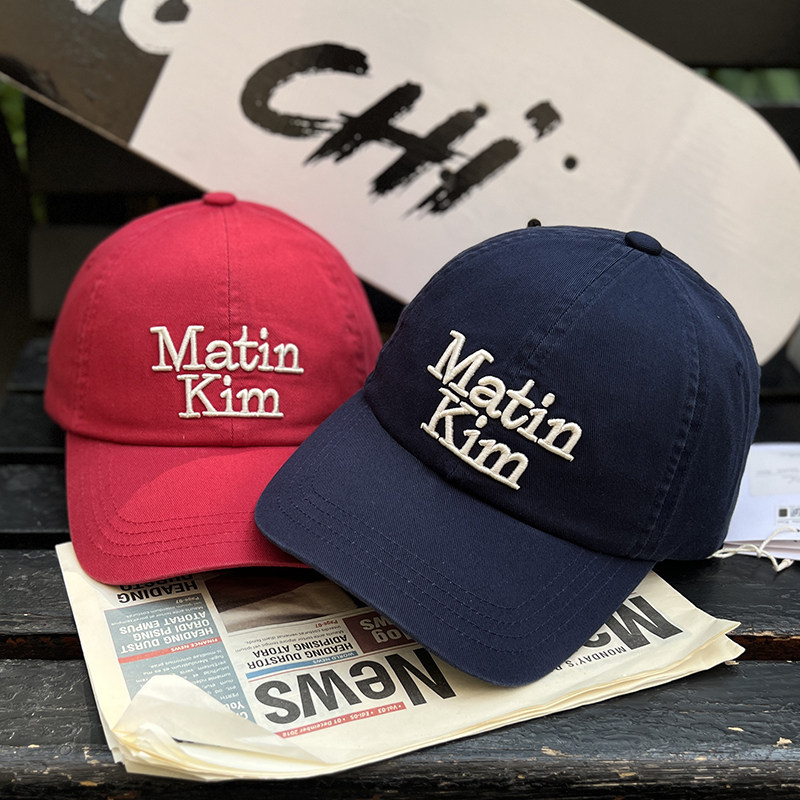 日韩嘻哈风潮牌新款软顶棒球帽刺绣百搭纯棉鸭舌帽四季情侣百搭款