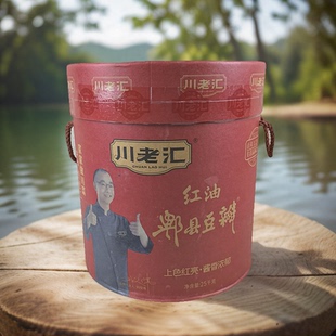 餐饮装 地道川味 川老汇红油郫县豆瓣25kg 川菜调料细酱 辣椒酱