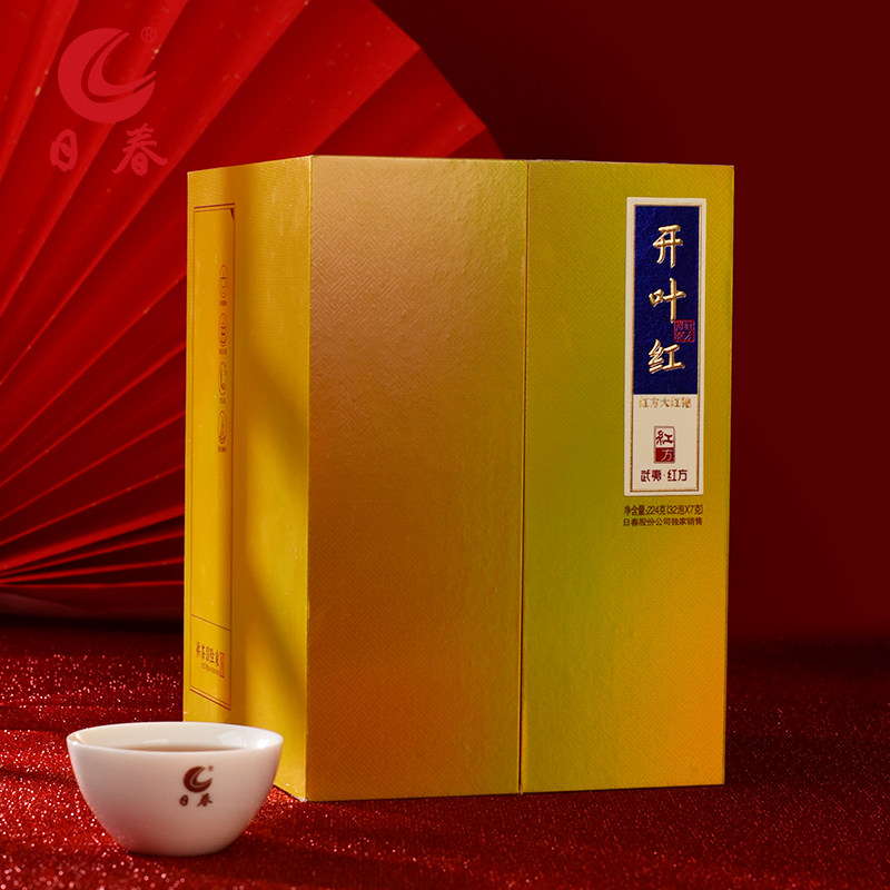 日春茶叶大红袍岩茶【开叶红大红袍598】乌龙茶武夷山岩茶224g