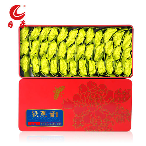 日春清香型铁观音红罐礼盒装茶叶