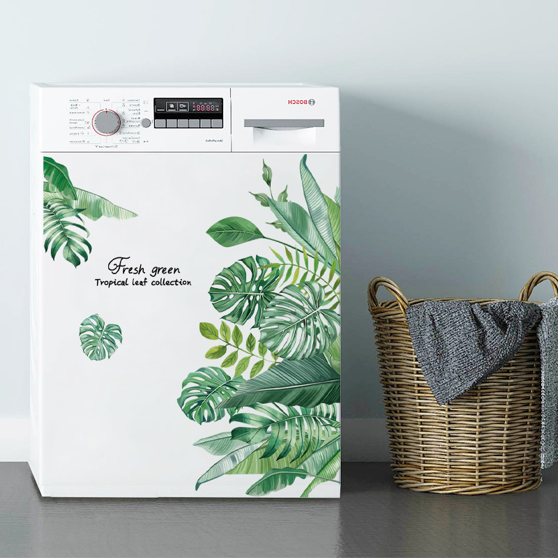 洗衣机贴纸防水3d立体小图案冰柜