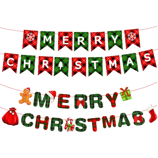 2026新年装饰氛围布置拉旗拉花拍照道具马年春节过年贺年挂饰挂件