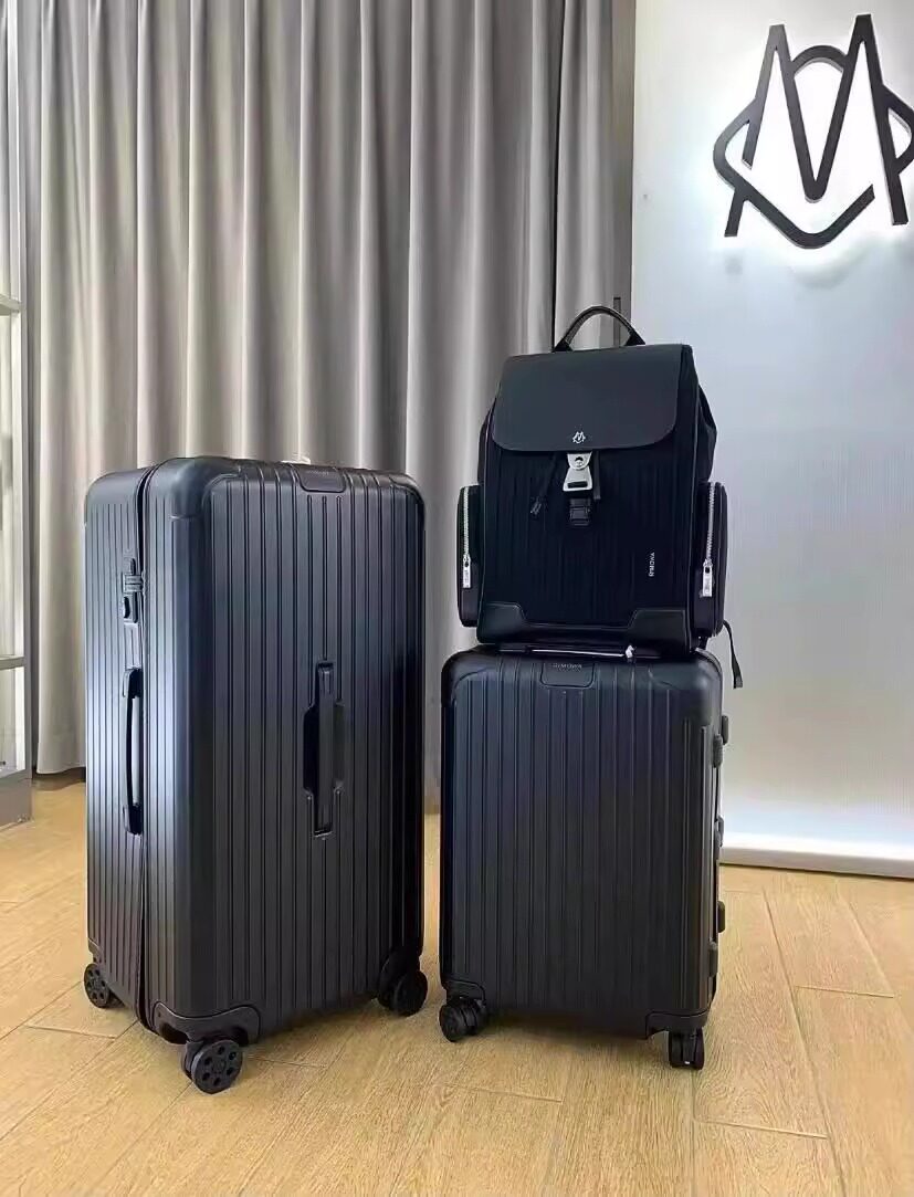 thumbnail for 99 New Rimow Day A Mowa suitcase carry-on suitcase 20-inch celebrity-style square chubby 31-inch 33-inch suitcase