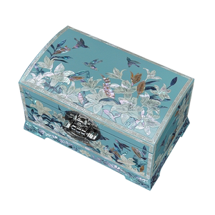 锦贝传说螺钿漆器首饰盒高档珠宝新结婚礼物新人生日送女友老婆