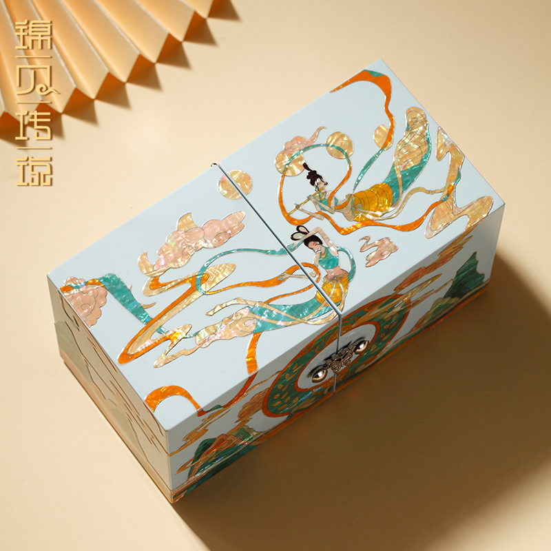 锦贝传说螺钿首饰盒收纳盒