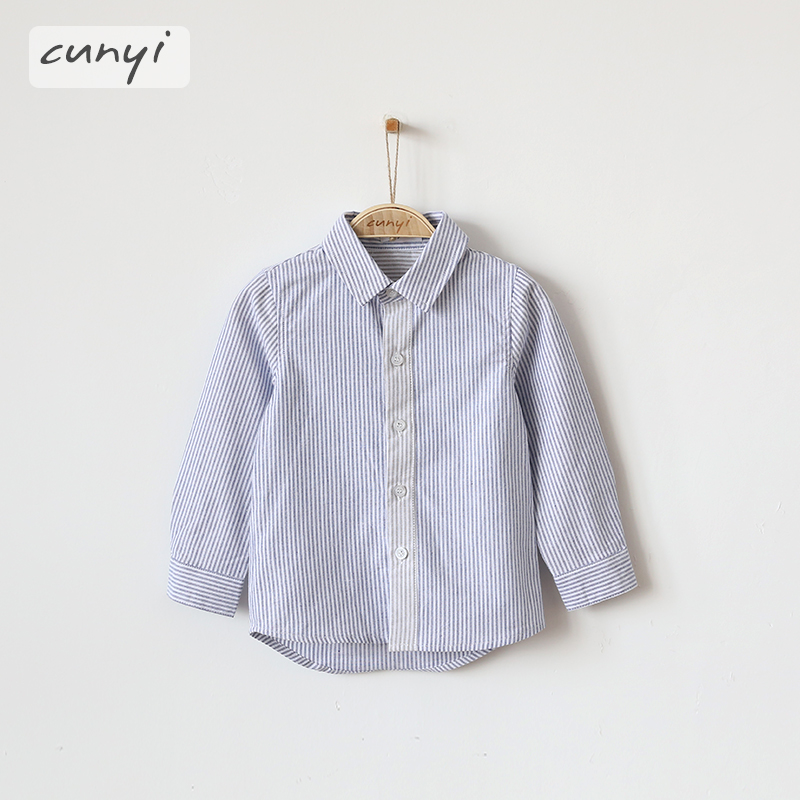 Chemise garcon à manche longue - Ref 2075416 Image 1