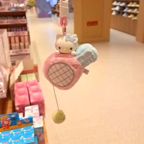 HelloKitty网球盲盒毛绒挂件