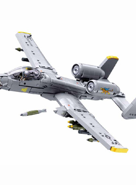 A-10CS攻击机坦克杀手鲨鱼嘴涂装空军拼装模型双涡轮战斗机玩具