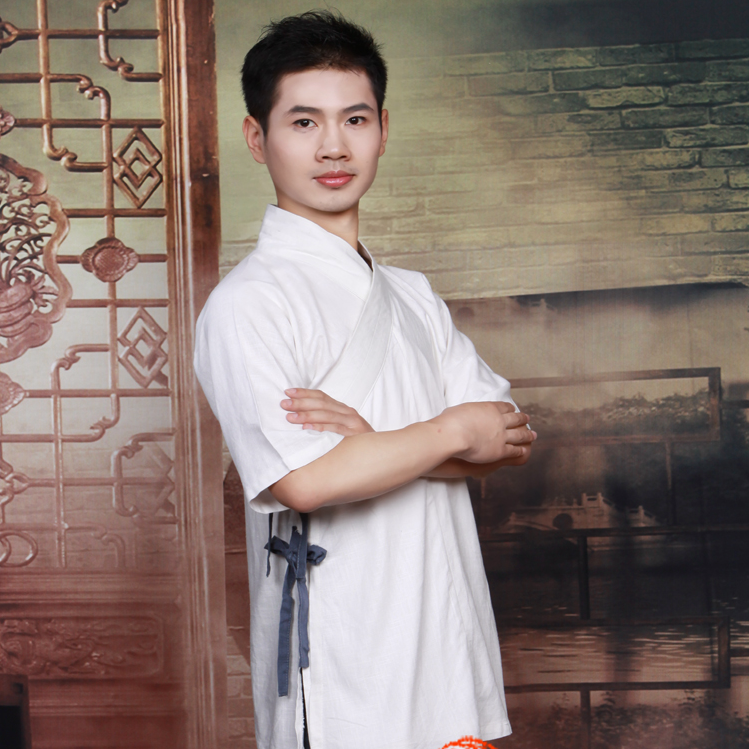 栖凤阁汉服短打家居服汉元素改良汉服禅服短褐