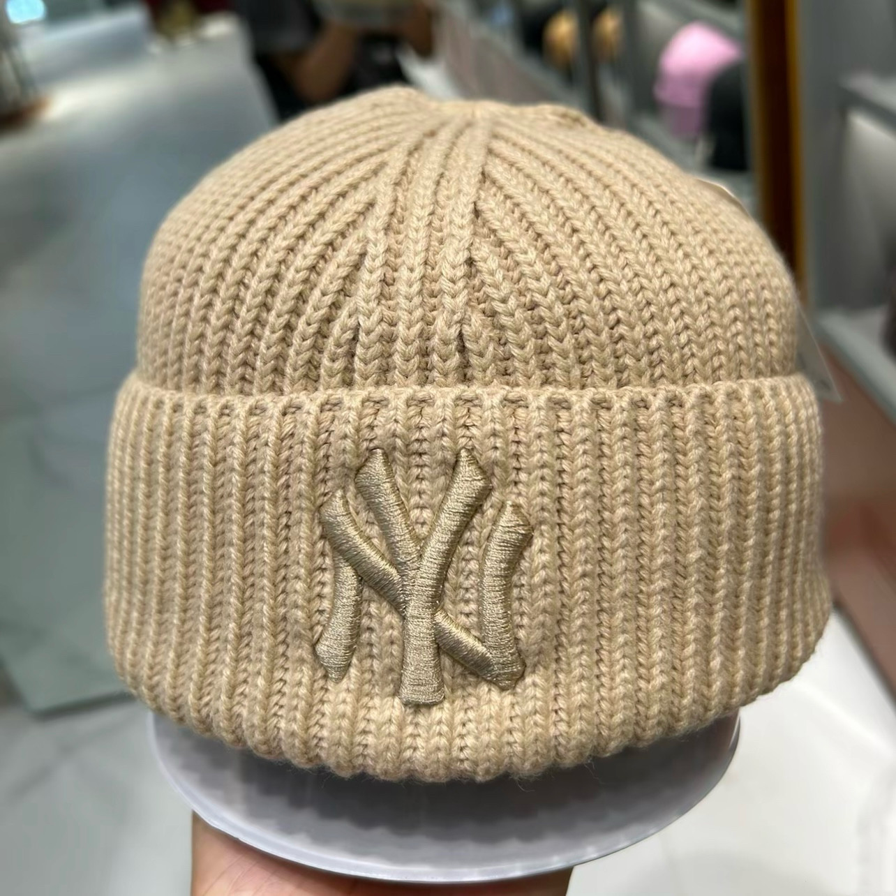 MLB洋基队ny休闲女冬季保暖冷帽