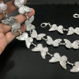 Металлическая цепочка, модное платье, ремень, костюм, свитер, длинный аксессуар