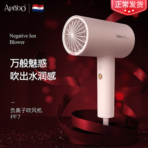 荷兰艾优apiyoo负离子pf7吹风机