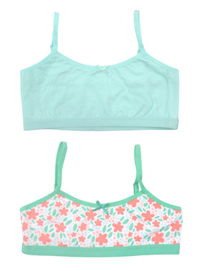 A1036 换 全棉舒适女童少女围抹胸中小童儿童背心式内衣