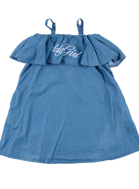 A1367 日单 棉 清凉女童中大童吊带背心夏装上装